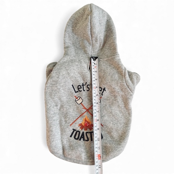 Bond & Co “Let’s Get Toasted” Dog Hoodie | Size M - Picture 2 of 6